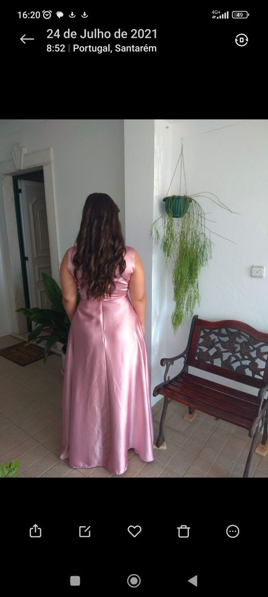 Vestido cerimónia