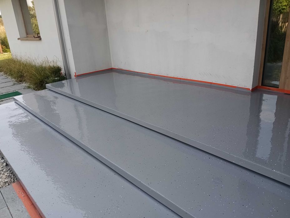 Izolacje, naprawa balkonów, tarasów, dywany kamienne, żywice