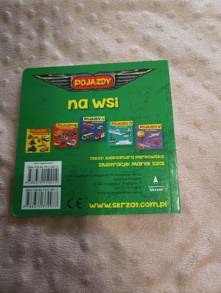 Pojazdy na wsi książka