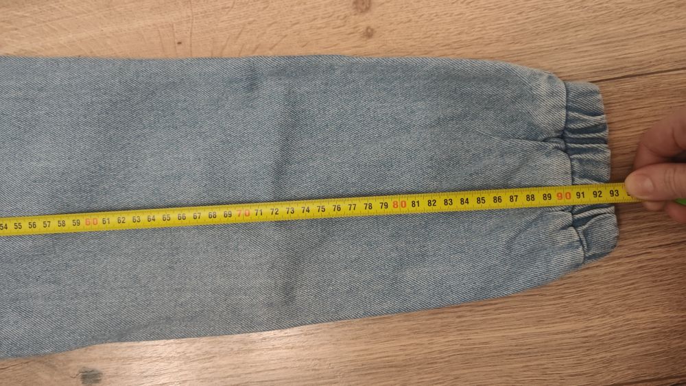 Jeansy jogger damskie cropp r. 36