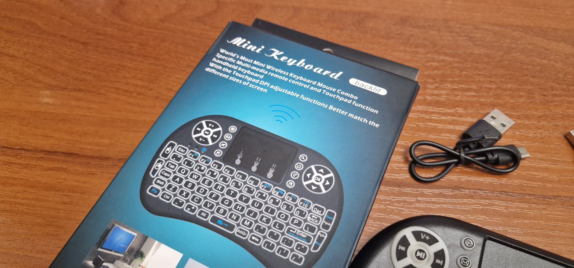 Mini Keyboard Mini klawiatura do Smart TV PC Tablets
