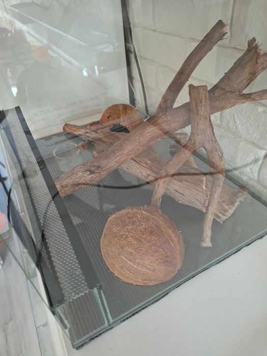 Terrarium Dł-42 cm,Gł-32,3 cm, Wys. - 39 cm