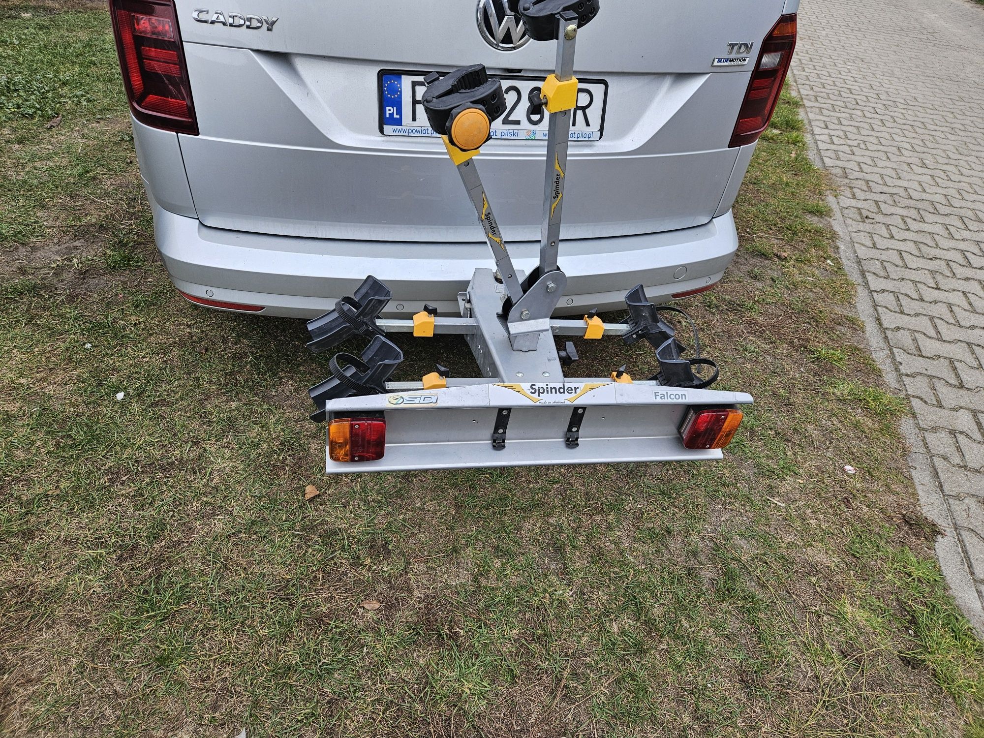Bagażnik na 2 rowery na hak