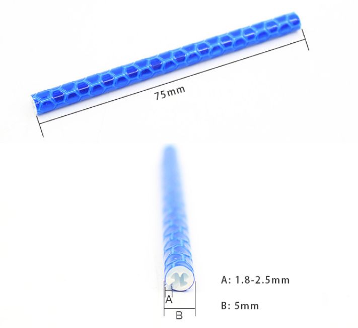 Отражатели для спиц велосипеда /светоотражающие трубки / трубочки