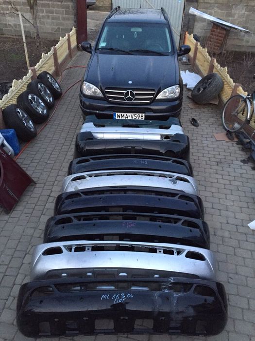 Бампер Mercedes ML-163 рестайл | Магазин оригінальних запчастин ПИШІТЬ