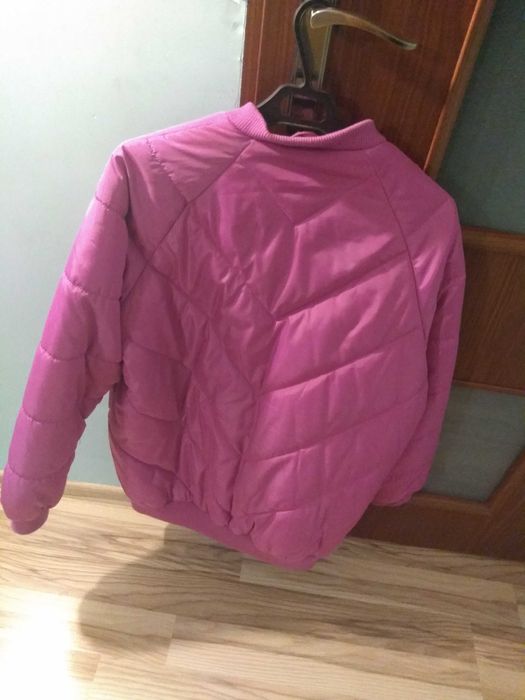 Kurtka różowa XXL 44 zimowa