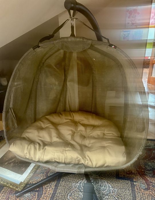 Kosz , fotel wiszący - bujany 2-osobowy .