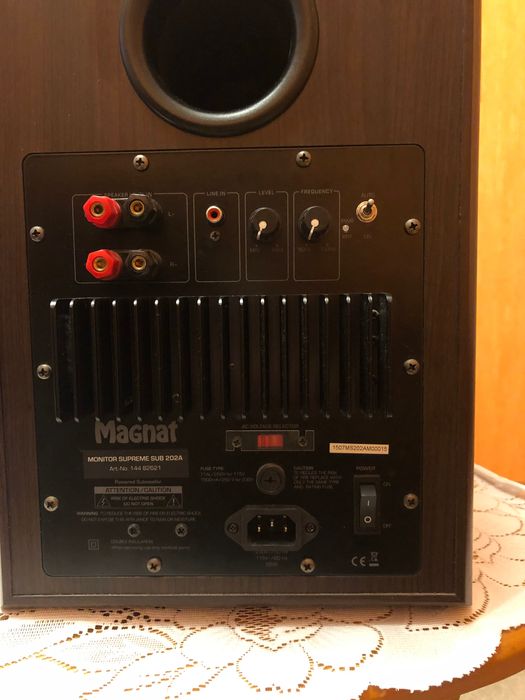 Sprzedam subofer „Magnat” wraz z wzmacniaczem AVR-X520BT