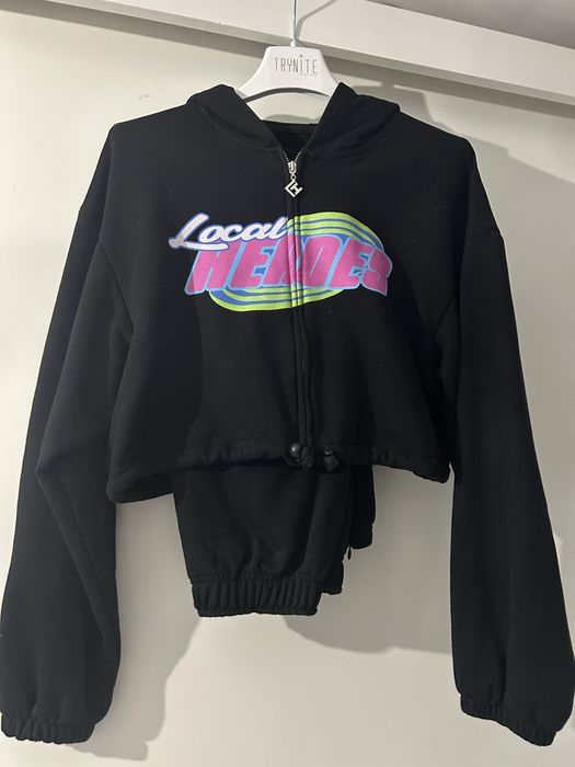 Dres czarny Local Heroes rozm.XS jsk nowy