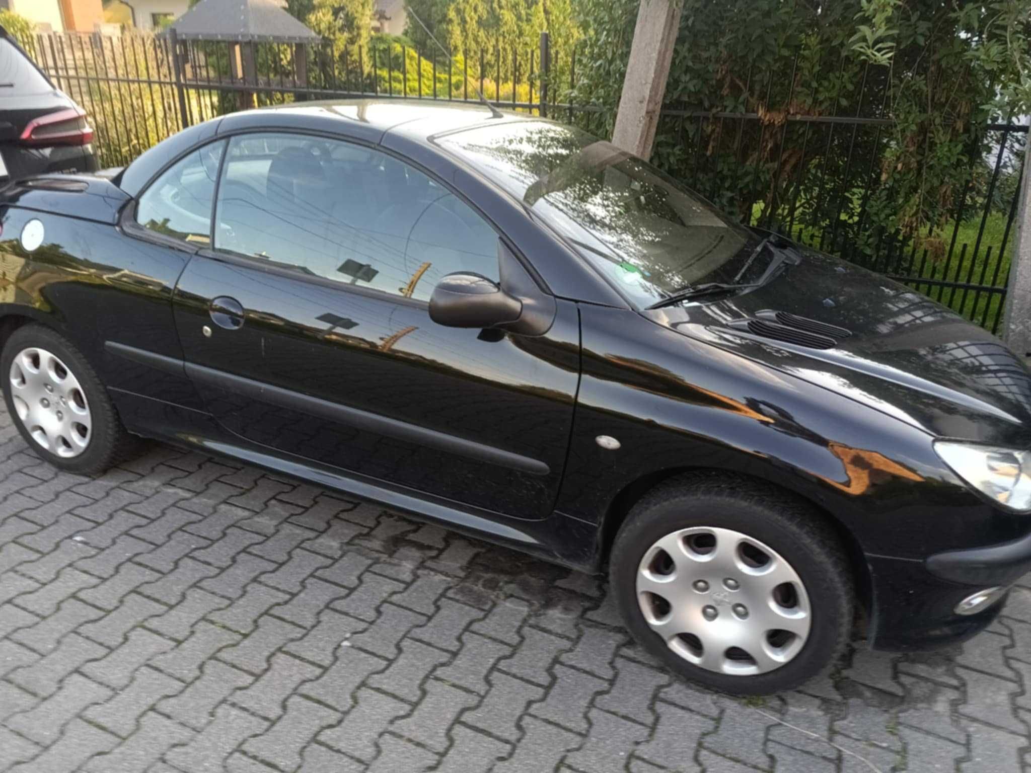 Peugeot 206cc, 2002r, 1.6l benzyna