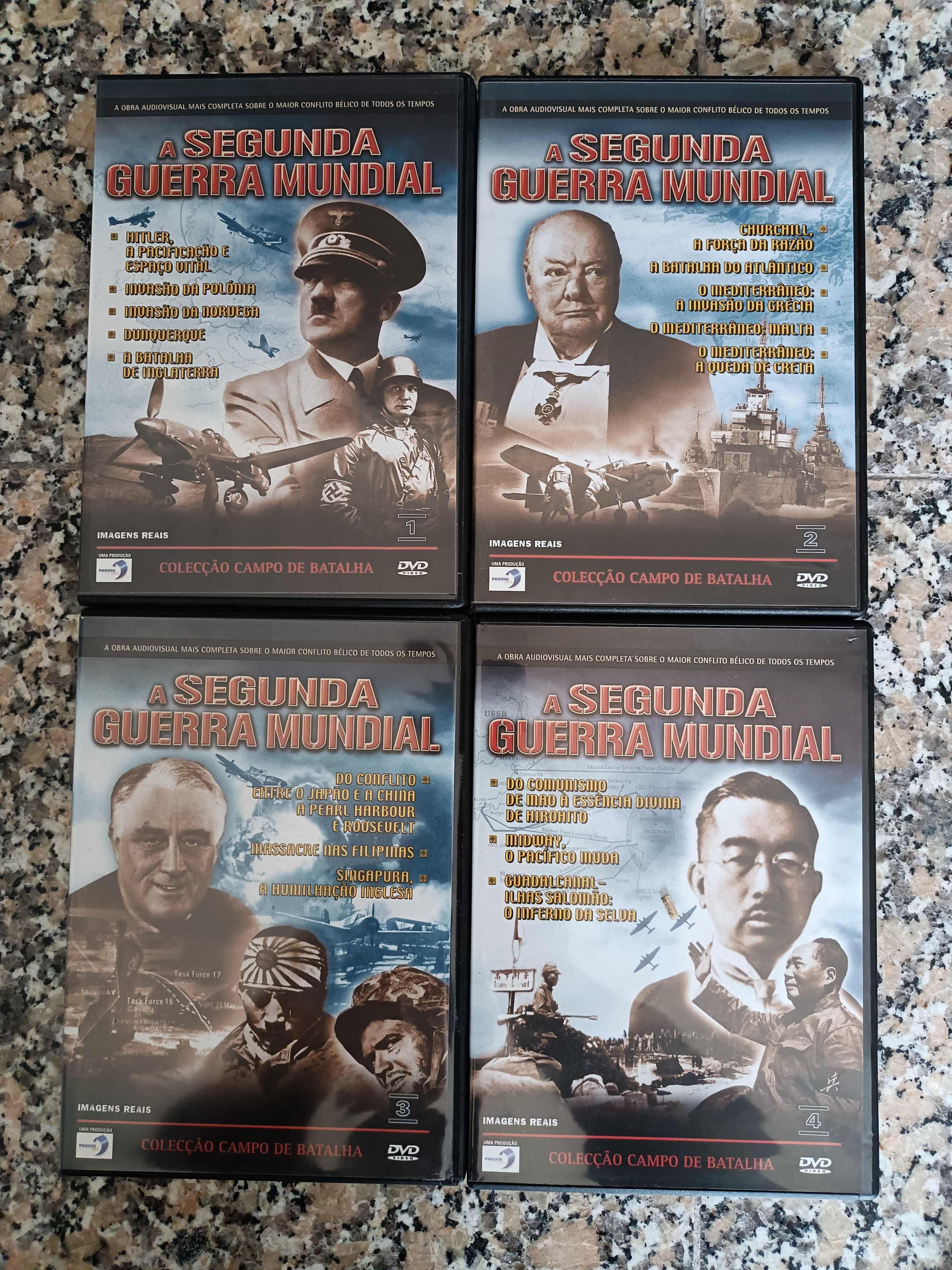 Coleção a Segunda Guerra Mundial - 10 DVDs