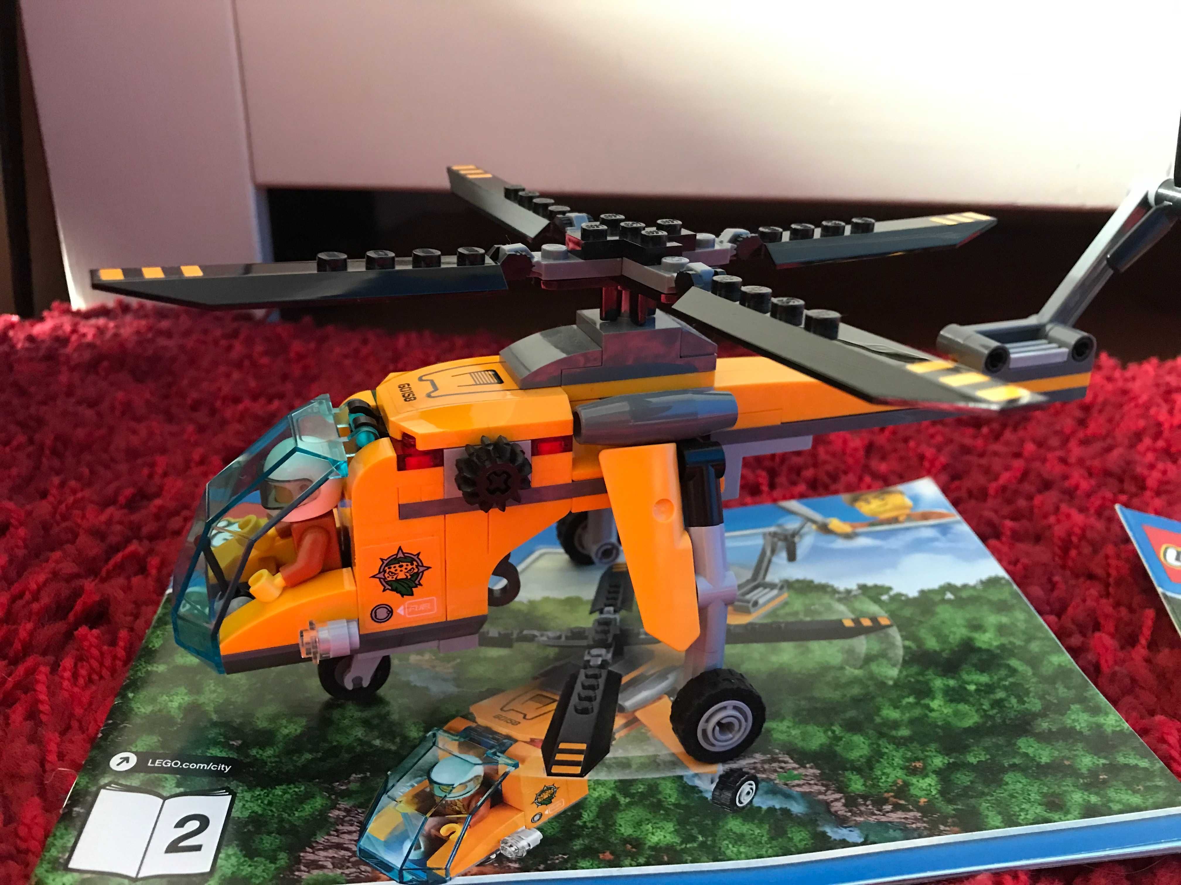 LEGO City 60158 Jungle Helikopter transportowy