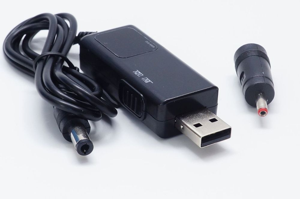Кабель USB перехідник для роутера  перетворювач 9V 12V