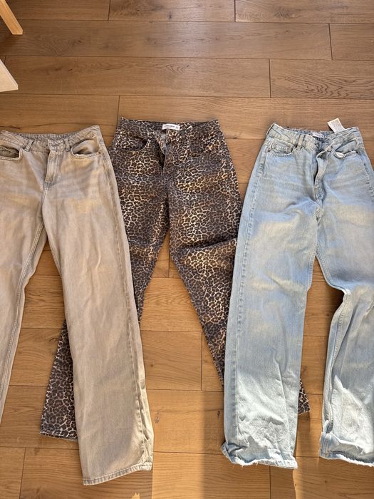 Джинсы Zara 34 размер ,как новые