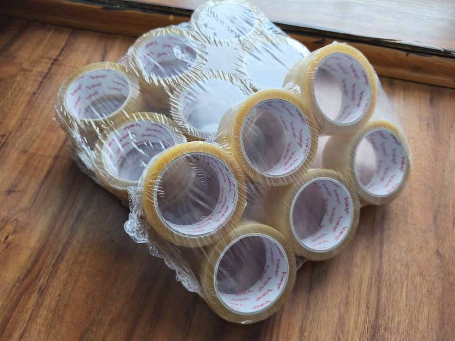 Taśma pakowa bezbarwna Vibac 48mm/60m NOWA!