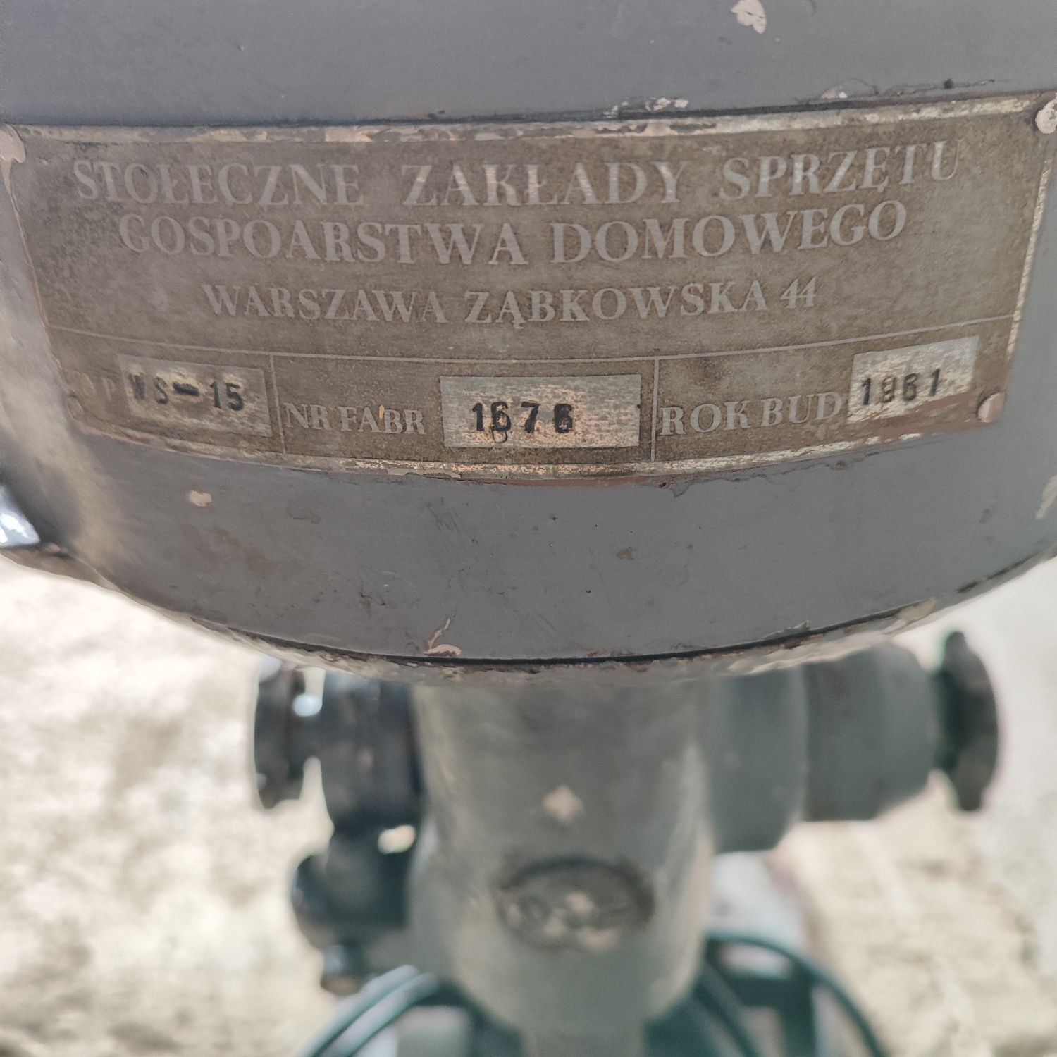 Wiertarka stołowa słupowa ws 15