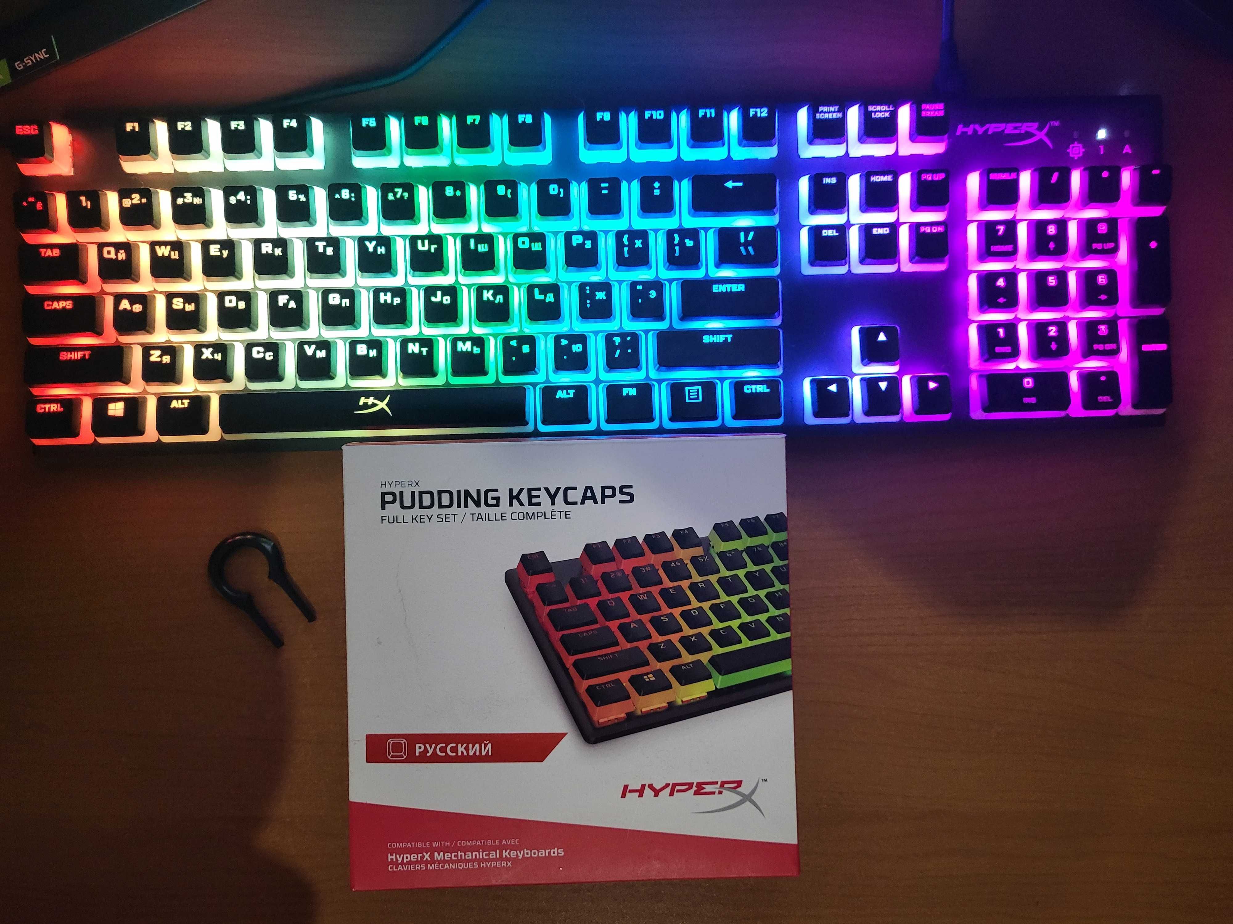Клавіатура HyperX Alloy FPS RGB Kailh Silver Speed