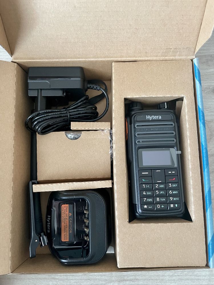 Професійна цифрова портативна рація Hytera PD485 VHF + GPS