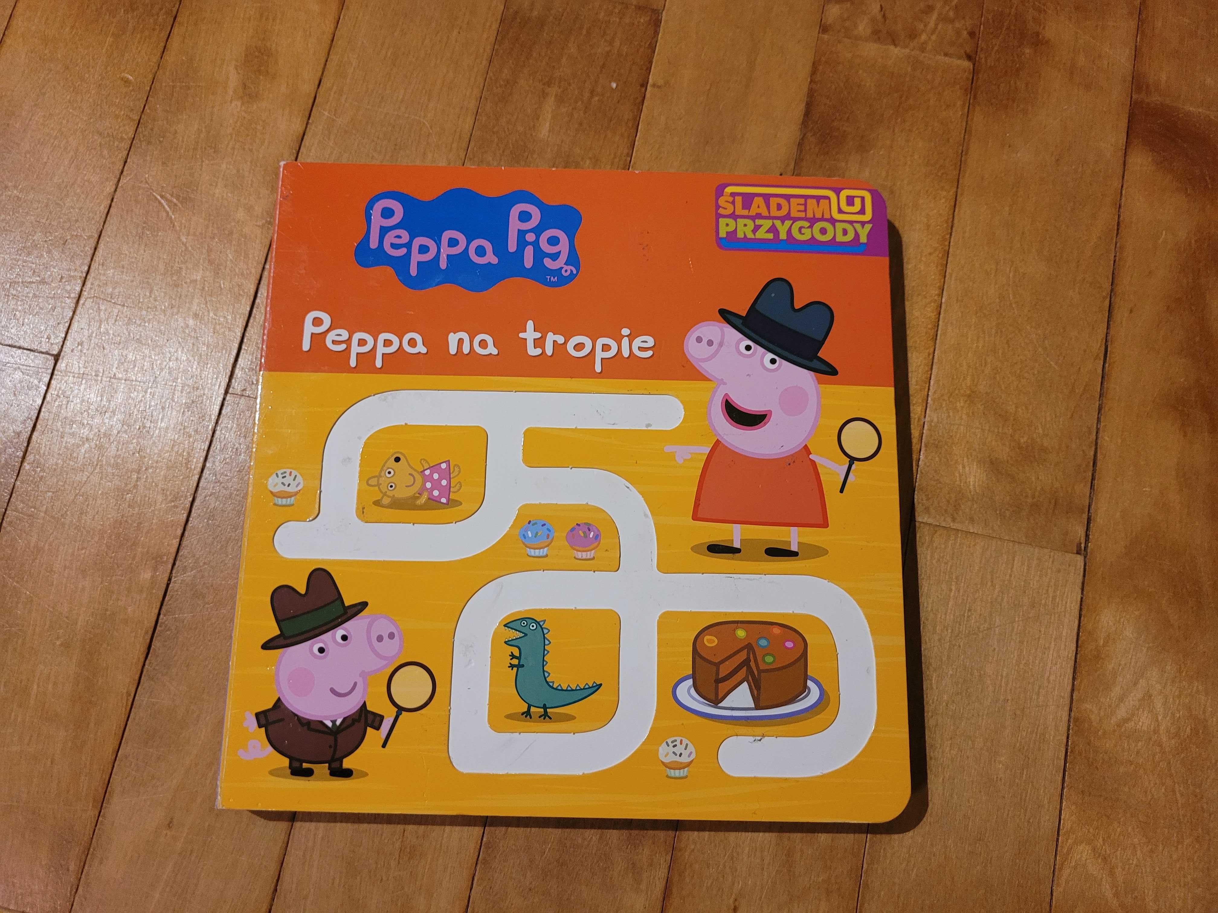 Ksiazka "Świnka peppa na tropie"