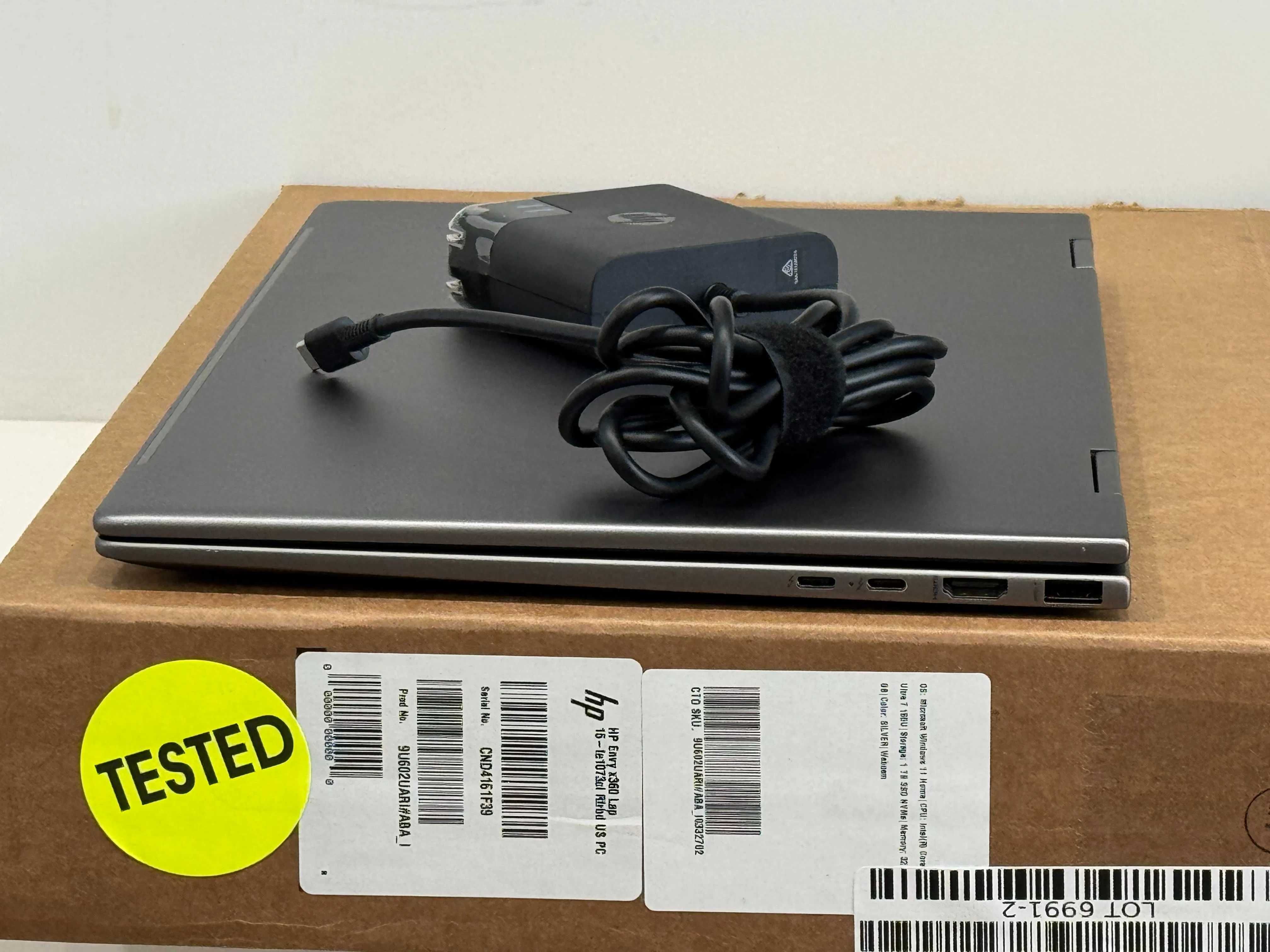 Intel Ultra 7 155U 32GB/1TB SSD Трансформер HP Envy x360 15.6" Touch