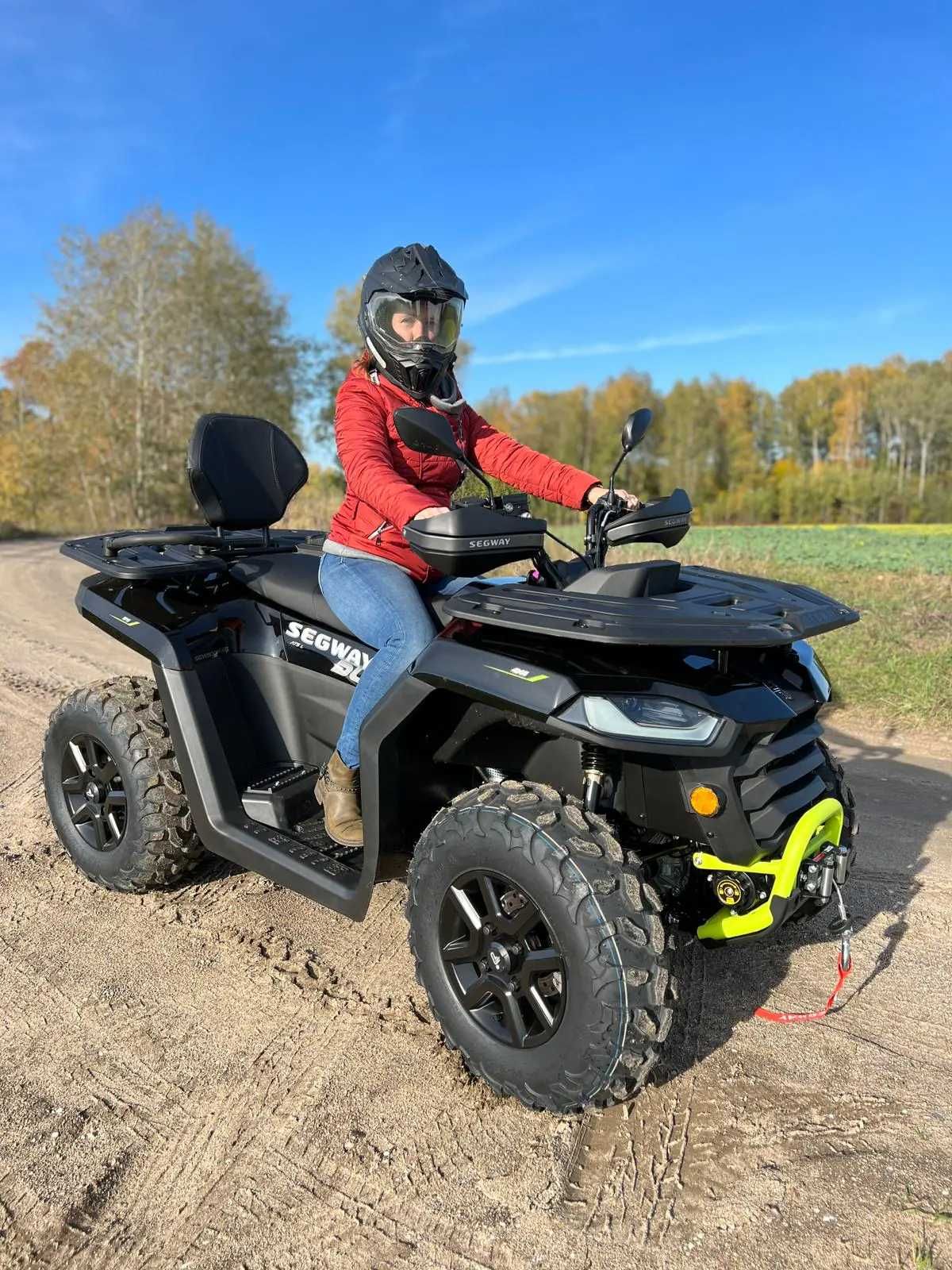 Quad Segway AT5 Long 39KM + pakiet akcesoriów QuadON, HIT sprzedaży
