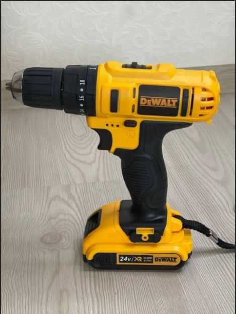 Шуруповерт dewalt 24V/5