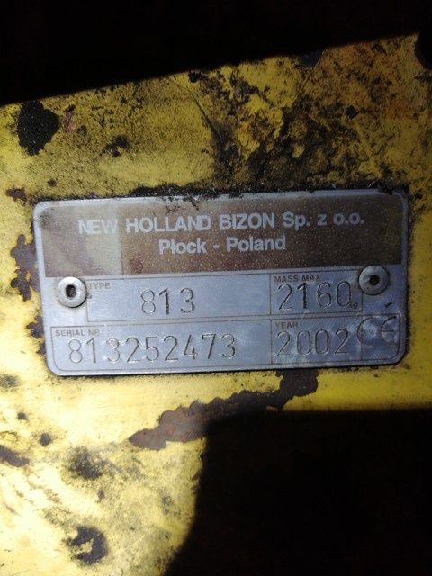 New Holland przystawka do kukurydzy koła stożkowe 13x26