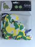 Kolorowe piankowe dinozaury