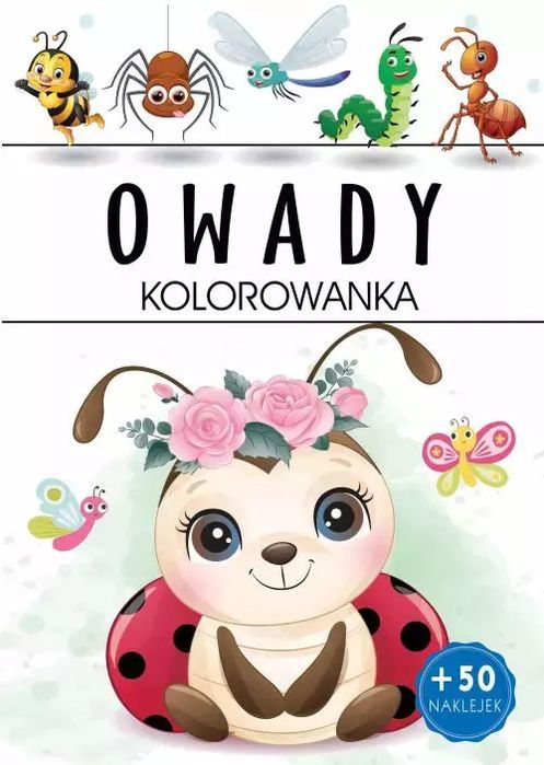 Owady. Kolorowanka Nowa