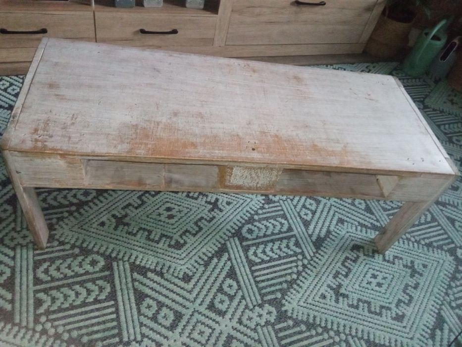 Stół drewniany z palety