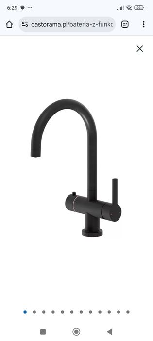 Bateria z funkcją wody wrzącej GoodHome 3 w 1 czarny