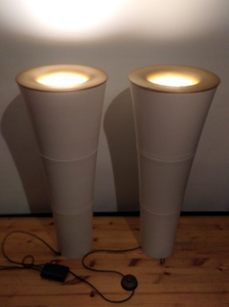 Lampy lampa podłogowa postmodernistyczna IKEA Fackla 1980r