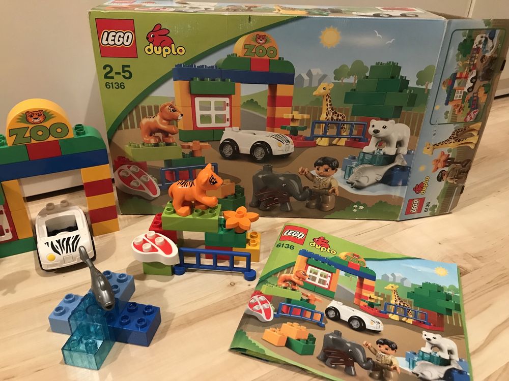Lego Duplo 6136 moje pierwsze Zoo