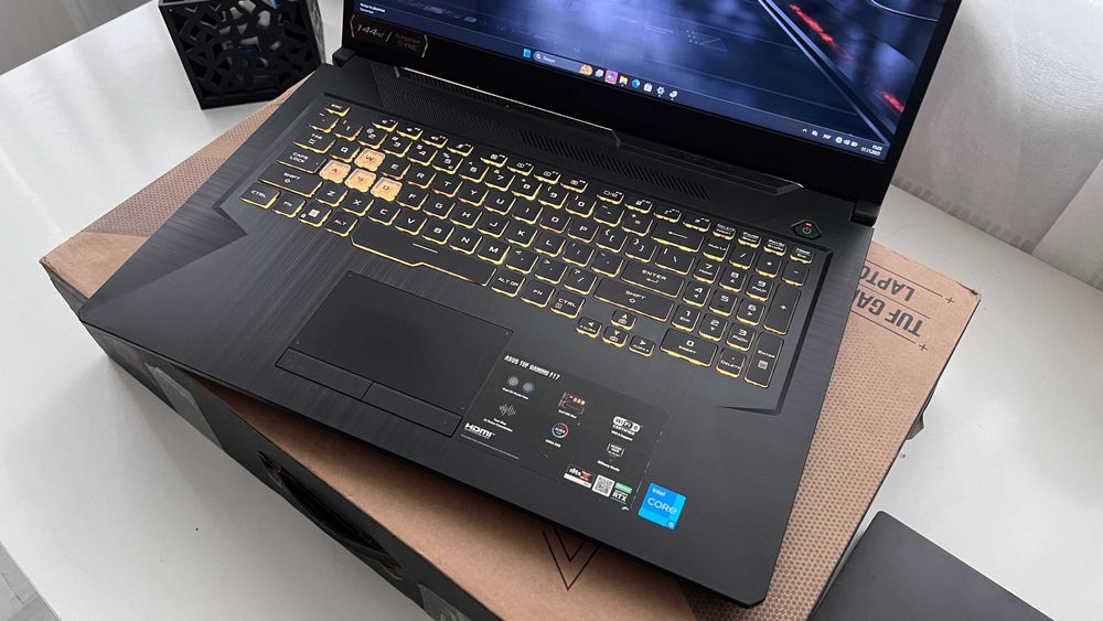 17 экран! Игровой ноутбук Asus TUF Gaming F17