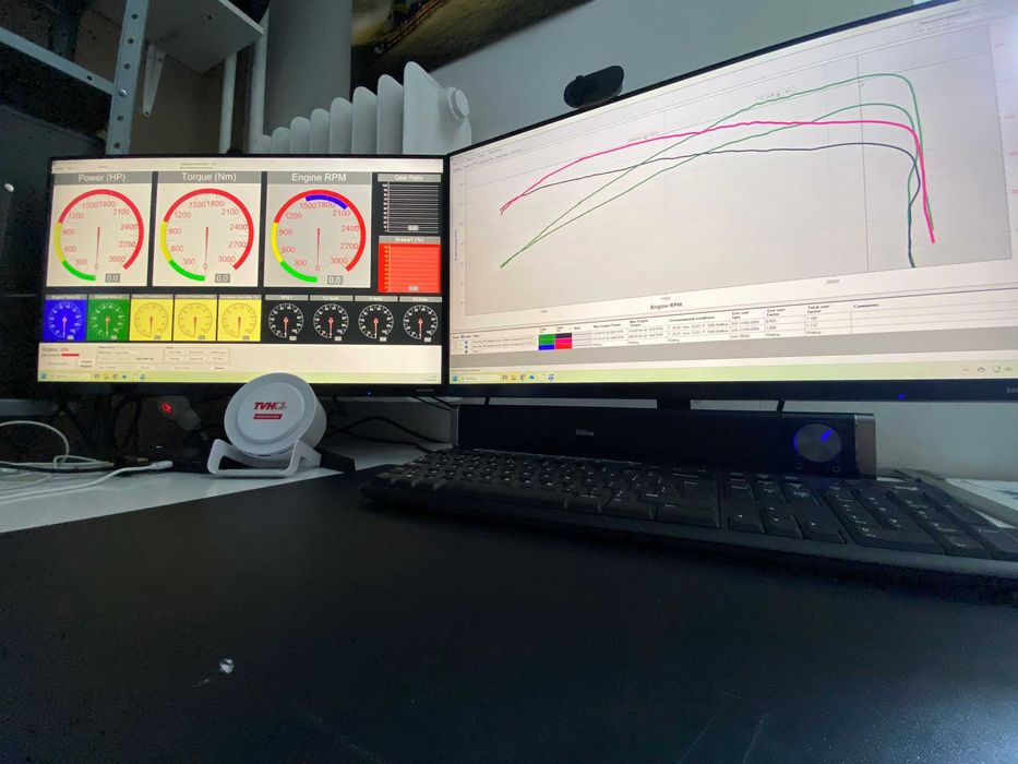 Hamownia do ciągników, hamownia wom MAD 1 PRO v2,  590KM 4900Nm