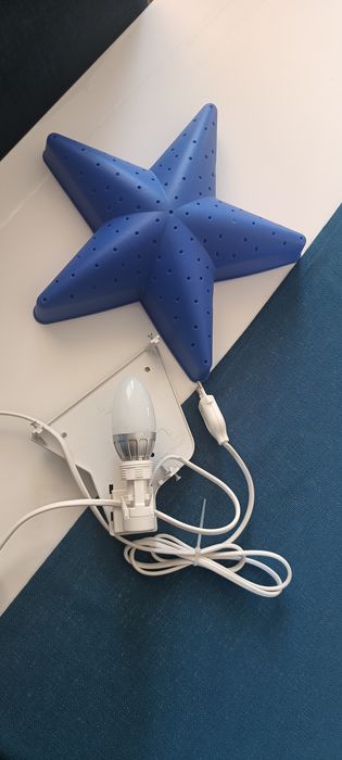 Kinkiet lampka nocna gwiazdka dla dzieci