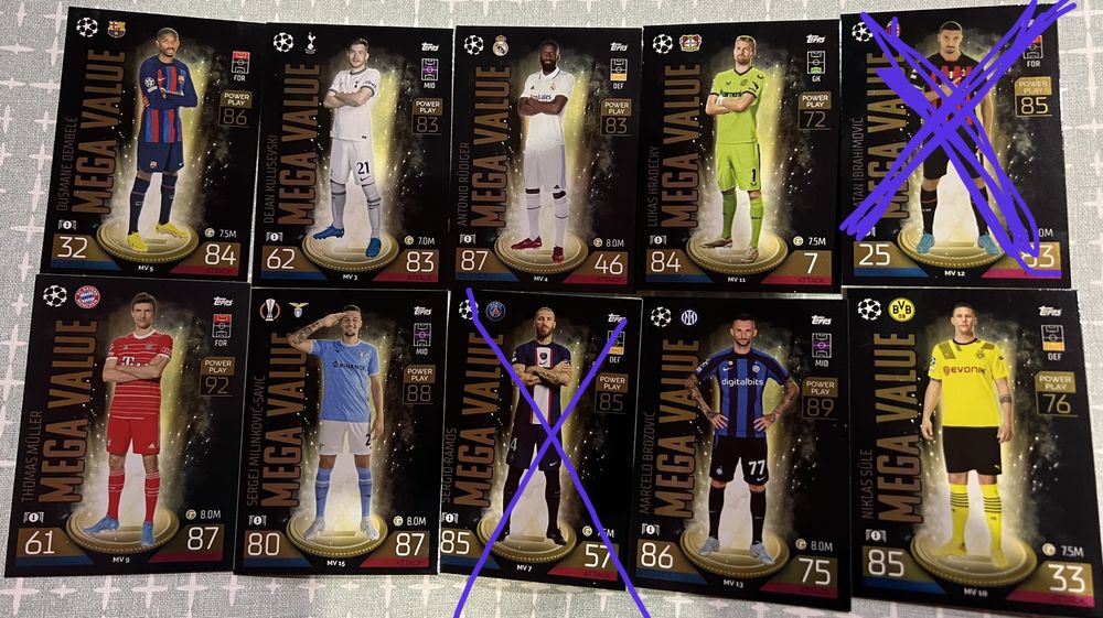 Картки Match Attax season 2022/23