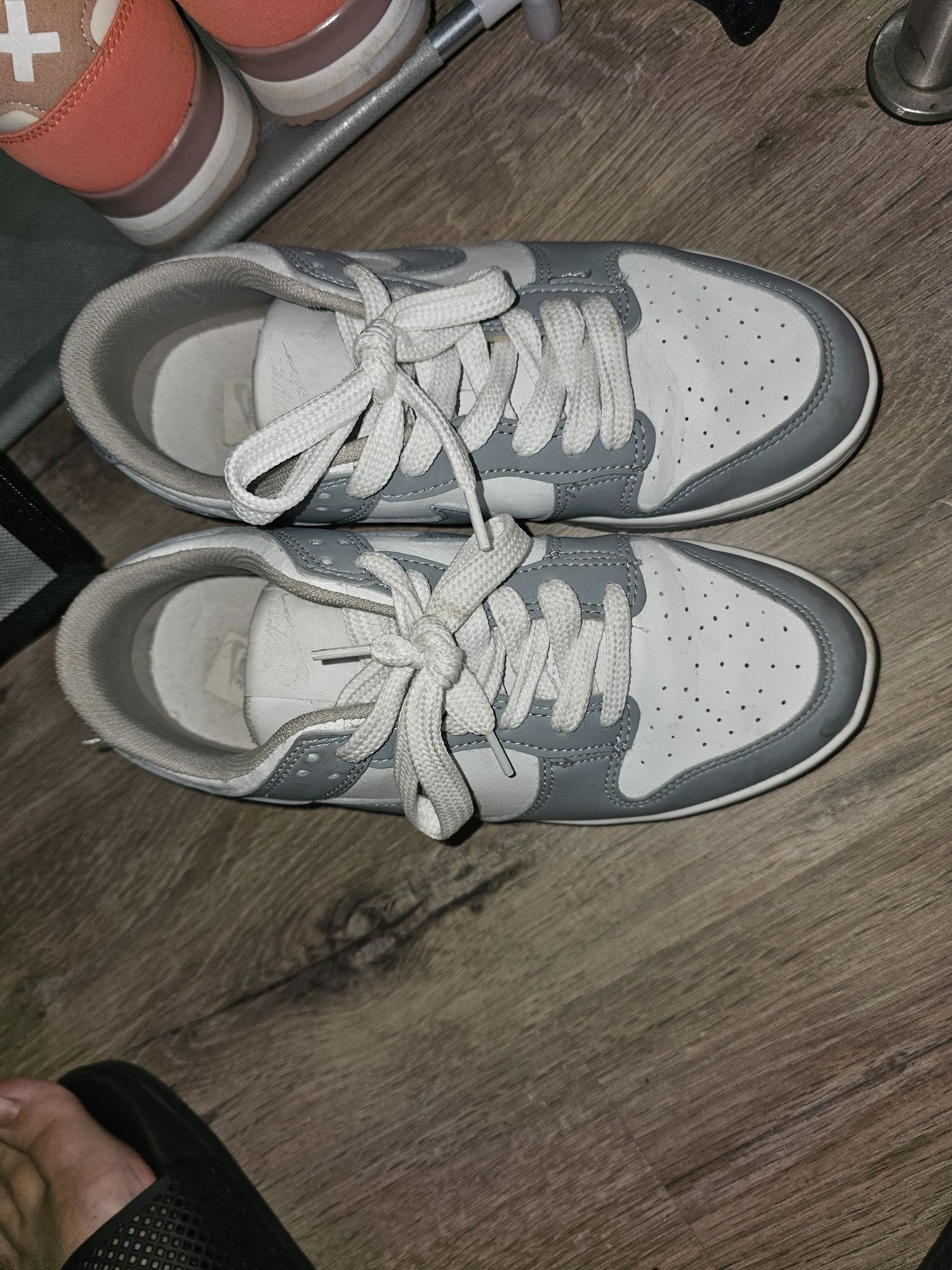 Tênis dunk cinza