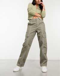 ASOS Design новые женские карго штаны брюки хаки оригинал