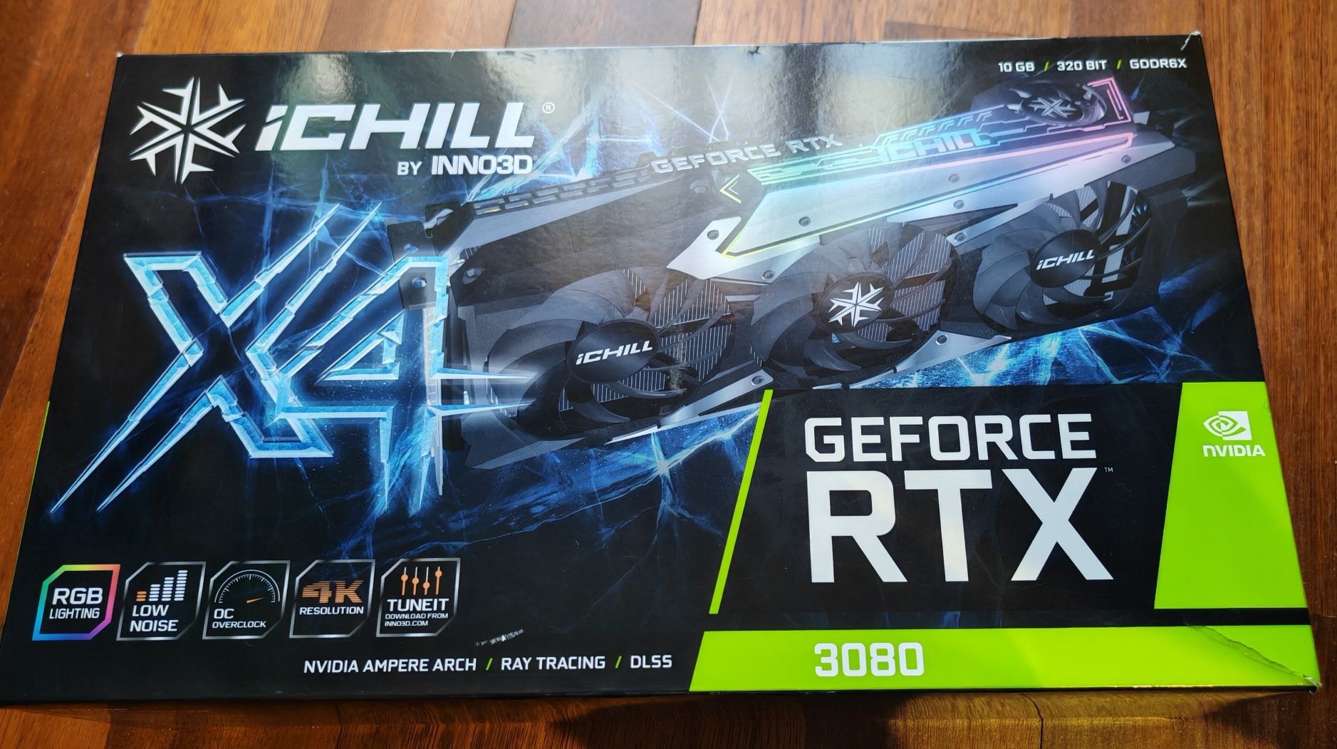 Vendo Placa gráfica INNO3D RTX3080 ICHILL X4 LHR