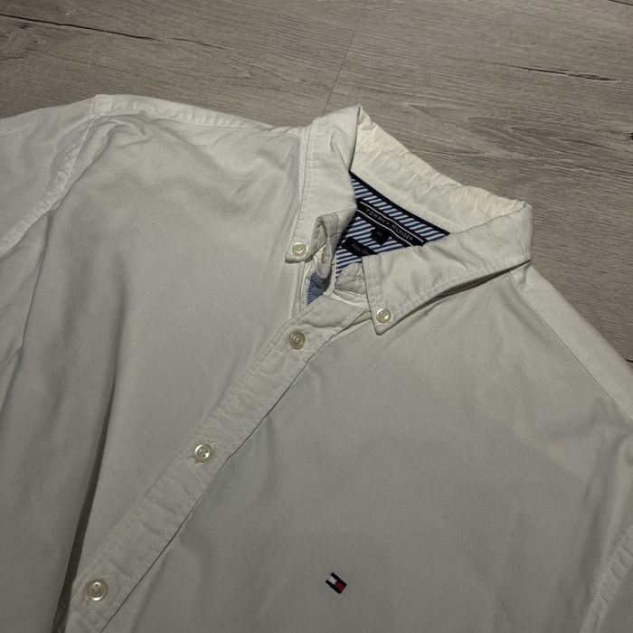 Tommy hilfinger meska koszula biala