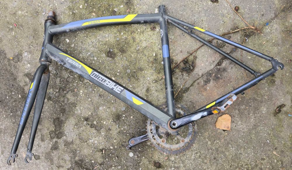 rama aluminiowa do roweru szosowego terra nicebike