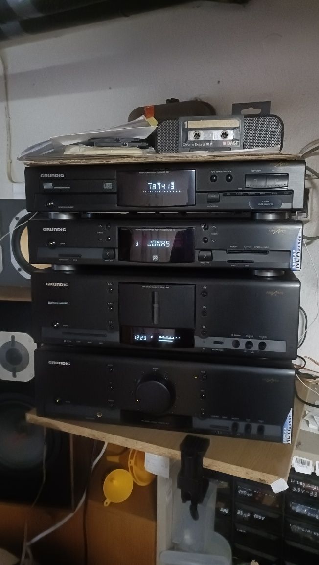 Wieża Grundig V21 zestaw służył mi pare lat