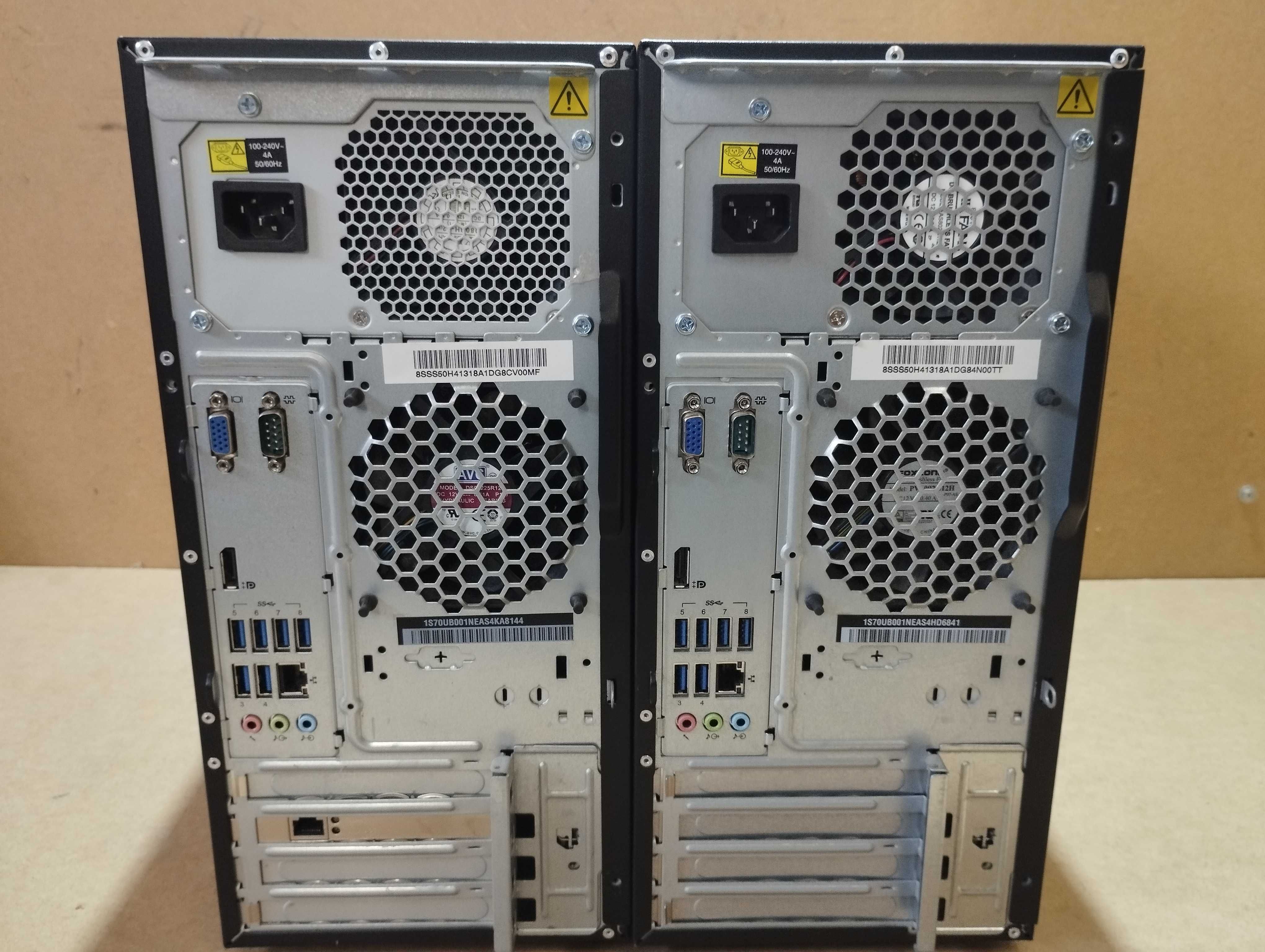 Робоча станція Lenovo TS150 / Xeon E3 - 1225 V6 / 16 DDR4
