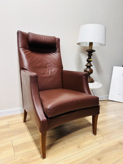 Designerski, firmowy fotel gabinetowy renomowanej firmy BENCH SKÓRA