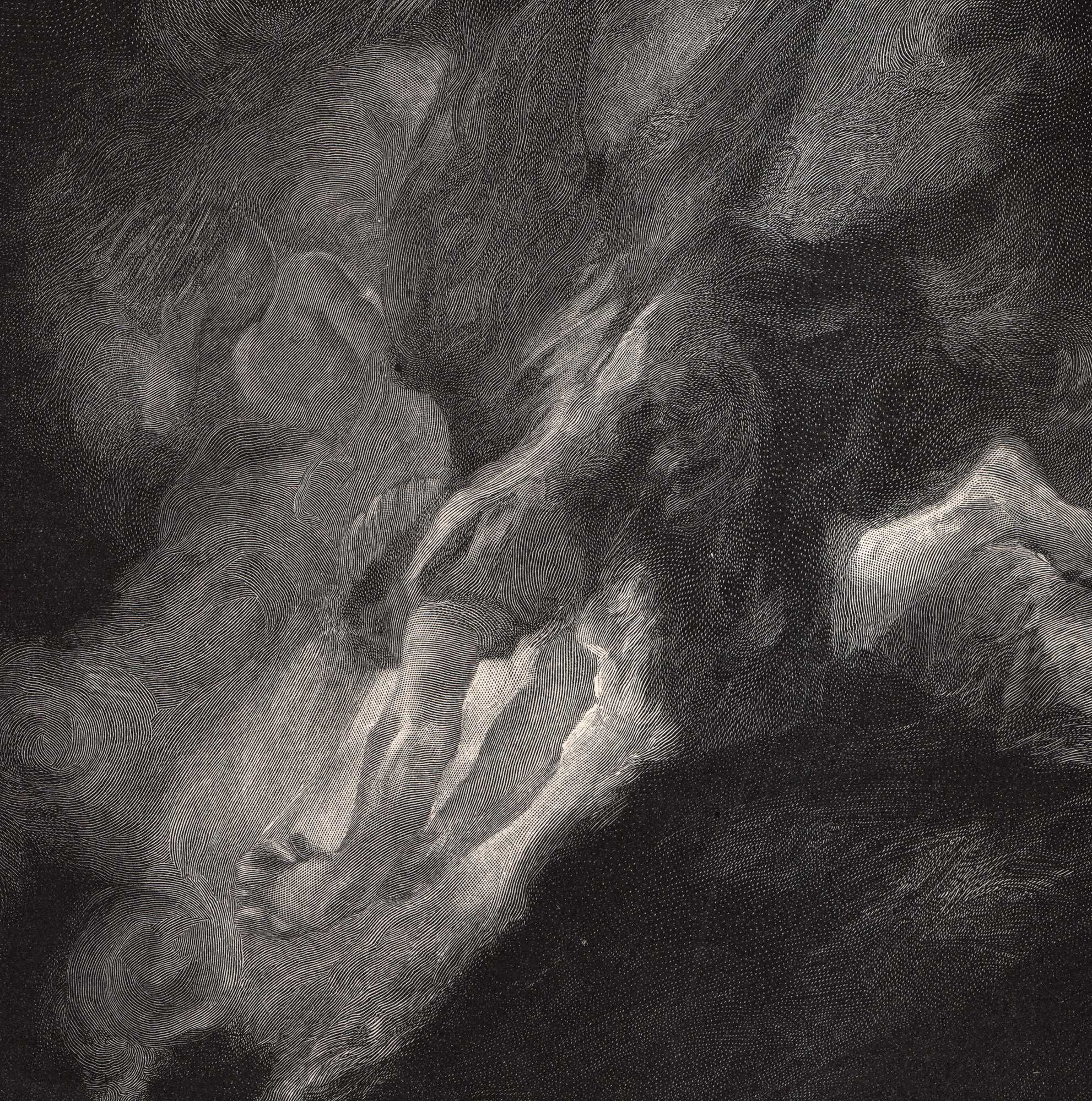 Herterich: Chrystus odkupiciel. Drzeworyt 1905 r. oryginał