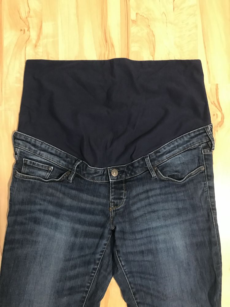 H&M Mama 46 3XL ciążowe grabatowe spodnie jeansy dżinsy