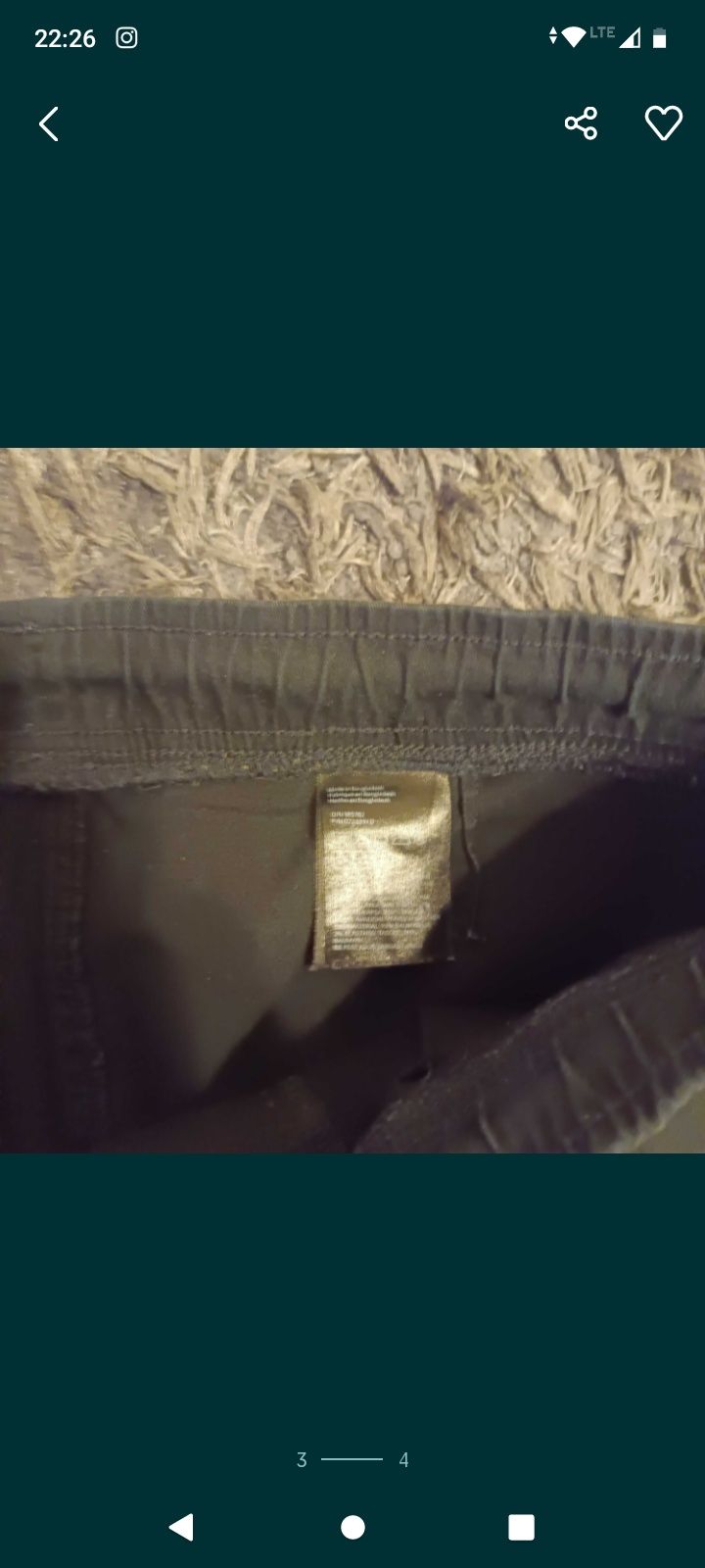 H&M ZESTAW bluza spodnie chłopięce jogersy r.158/164
