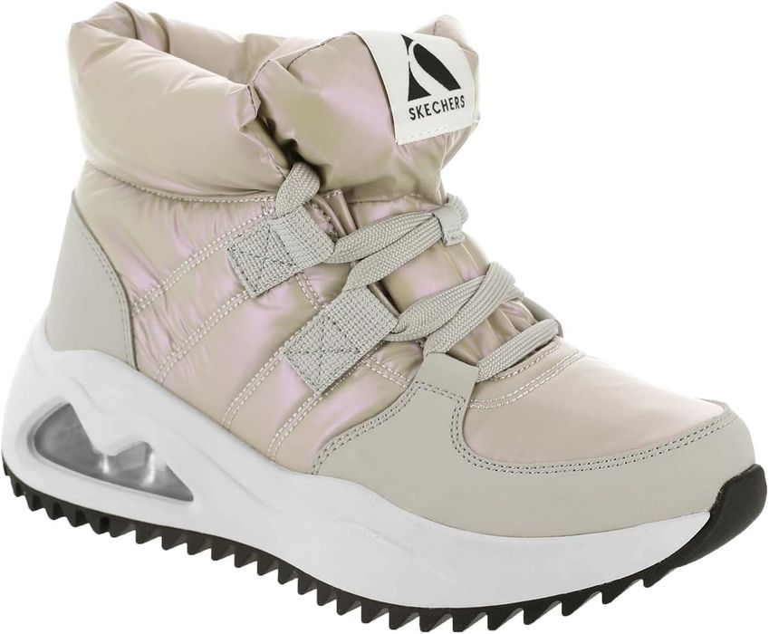 Skechers Uno кросівки, черевики дутики жіночі скечерс.