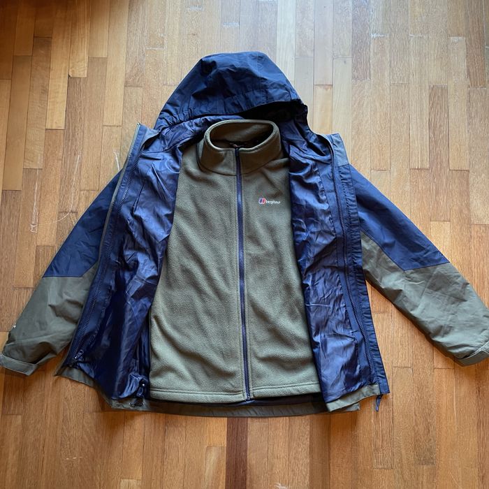 Жіноча куртка Berghaus 3-в-1 (Мембрана + Фліс) | Розмір XS
